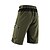 cheap Men&#039;s Shorts, Tights &amp; Pants-Arsuxeo Men&#039;s Cycling MTB Shorts Bike Shorts Baggy Shorts MTB Shorts Breathable Quick Dry Anatomic Design Sports Solid Color Spandex Black / Army Green Mountain Bike MTB Road Bike Cycling Clothing