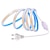 Χαμηλού Κόστους Neon LED Φώτα-10m 32,8ft led λωρίδα σχοινιού νέον φως ip67 αδιάβροχο cob ac 220v 300leds υψηλής πυκνότητας fob flexible ra90 3000k 4000k 6000k