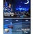 olcso Dísz- és éjszakai világítás-planetárium projektor fények galaxis vetítés 7 az 1-ben 360 fokban forgó köd hold éjszakai lámpa bolygó aurora baba hálószobához mennyezet játékszoba party bár