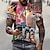 preiswerte Anime-T-Shirts-One Piece Affe D. Ruffy Roronoa Zoro Tony Tony Chopper T-Shirt-Ärmel Anime Zeichentrick Anime 3D 3D Harajuku Grafik Für Paar Herren Damen Erwachsene Zurück zur Schule 3D-Druck