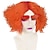 abordables Pelucas de personajes de películas-Pelucas de cosplay Naranja Rizado Pelo sintético Corta pelucas Hombre pelucas Para la fiesta