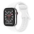 ieftine Curele Ceas Apple-1 buc Curea de ceas inteligentă Compatibil cu Apple  iWatch Series 8 7 6 5 4 3 2 1 SE Banderolă Sport pentru iWatch Ceas inteligent Curea Brăţară Silicon Rezistent la apă Ajustabil Respirabil