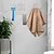 olcso Ruhaakasztó-2 db öntapadó borotvatartó kampók zuhanyakasztók borotvához való fürdőszoba konyhai tárolódoboz borotvadugós törülközőhöz (átlátszó)