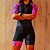 cheap Cycling Jersey &amp; Shorts / Pants Sets-Women&#039;s Long Sleeve Cycling Jersey with Shorts Triathlon Tri Suit Mountain Bike MTB Road Bike Cycling Winter Black Green Red Patchwork Camo / Camouflage Bike Clothing Suit Spandex Polyester