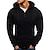 preiswerte Basic-Hoodies für Herren-Herren Hoodie Jacke Full Zip Kapuzenpullover Feste Farbe Sport Freizeit Shirt Langarm Atmungsaktiv Weich Komfortabel Für den täglichen Einsatz Outdoor Casual Athlässigkeit Täglich Sportkleidung
