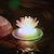 cheap Underwater Lights-Solar Floating Lotus Light Outdoor RGB LED Pond Pool Lights Garden Lawn Pool Outdoor Landscape Holiday Decoration