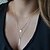voordelige Kettingen en hangers-Pendant Necklace Y Necklace Choker Necklace For Women Girls Party Casual Daily Alloy Gold Silver