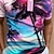 levne 3D polo na zip-Pánské Polo trička Golfová košile Palmový list Přehnutý Bledě růžová 3D tisk ulice Denní Krátký rukáv Zip 3D Oblečení Módní Na běžné nošení Pohodlné