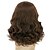 baratos Perucas de personagens de filmes-lemarnia assistente peruca e barba longo cabelo encaracolado para festa cosplay peruca marrom escuro perucas perucas de halloween