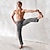 billige Yoga bukser og blomstrere-herre blanding sidelommer bukser / bukser med snoretræk hurtigttørrende fugttransporterende grå kaki mandel fritidssport aktivt tøj løst