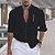 cheap Men&#039;s Casual Shirts-Men&#039;s Shirt Hot Stamping Graphic Patterned Cross Collar Street Casual Button-Down Print Long Sleeve Tops Designer Casual Fashion Big and Tall White Black Army Green / Summer / Spring / Summer
