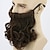 baratos Perucas de personagens de filmes-lemarnia assistente peruca e barba longo cabelo encaracolado para festa cosplay peruca marrom escuro perucas perucas de halloween
