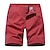 cheap Hiking Trousers &amp; Shorts-Men&#039;s Cargo Shorts Hiking Shorts Military Summer Outdoor Ripstop Breathable Multi Pockets Sweat wicking Shorts Bottoms Pocket Yellow Rosy Pink Cotton Hunting Climbing Running 29 30 32 34 36