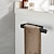 abordables Toalleros de barra-toallero sus304 barra de toalla autoadhesiva montada en la pared, toallero de baño de acero inoxidable (negro/cromo/níquel cepillado)