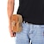 billiga Duffelväskor-mode män multifunktions pu läder fanny midjeväska ledig mobiltelefon handväska manlig utomhus resor sport bälte bum ficka