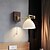 baratos Candeeiros de Parede de interior-Luzes de parede interior estilo nórdico moderno led braço de balanço luz de parede de cobre 220-240v