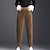 cheap Leggings-Women&#039;s Fleece Pants Chinos Pants Trousers Fleece lined Corduroy Black Brown Gray Fashion Mid Waist Side Pockets Casual Weekend Ankle-Length Micro-elastic Plain Comfort S M L XL XXL