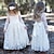 Недорогие Платья-детское платье для девочек жаккардовые однотонные свадебные вечеринки для особых случаев на шнуровке с бантом белый черный розовый макси с длинным рукавом винтажные элегантные платья принцессы весна
