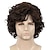 cheap Costume Wigs-Funny mens Wig Mens Short Curly Brown Wig Anime Cosplay Wigs Cosplay Hair Wig