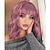 baratos Peruca para Fantasia-peruca curta rosa ondulada com franja feminina peruca curta rosa encaracolada com franja peruca ondulada pastel para mulheres peruca sintética na altura dos ombros perucas coloridas peruca cosplay
