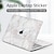 halpa Kannettavien tietokoneiden laukut, kotelotja hihat-MacBook Kotelo Yhteensopiva Macbook Air Pro 13.3 14 16.0 tuuma Hard Muovi Marmori
