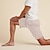 billige yogashorts-yogashorts til mænd shorts snorebukser bermudashorts hurtigtørrende ensfarvet hvid sort blå afslappet yoga fitness træningscenter træning sommersport aktivt tøj mikroelastisk løs / athleisure