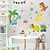 cheap Decoration Stickers-Animals / Cartoon Wall Stickers Living Room / Kids Room &amp; kindergarten, Removable / Pre-pasted PVC Home Decoration Wall Decal 1pc