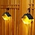 Недорогие Уличные светильники-солнечные фонари для забора, наружные настенные светильники, 2 режима освещения, водонепроницаемый домашний настенный светильник, светодиодный солнечный свет для ступеней, освещение для крыльца, ландшафтная декоративная лампа