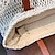 Χαμηλού Κόστους Τσάντακι &amp; Totes-Γυναικεία Τσάντα παραλίας Τσάντα χειρός Ψαθινη ΤΣΑΝΤΑ Τσάντα ώμου Άχυρο ΕΞΩΤΕΡΙΚΟΥ ΧΩΡΟΥ Καθημερινά Φερμουάρ Συμπαγές Χρώμα Χακί Μπεζ