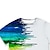 billiga pojkens 3d-uppsättningar-Pojkar 3D Gradient Ramp T-shirt och shorts Klädesset Kortärmad Sommar Vår Sport Mode Häftig Polyester Barn 3-13 år Utomhus Gata Sport Normal
