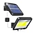 Χαμηλού Κόστους LED Προβολείς-led flood lights διαχωρισμένος ηλιακός αισθητήρας κίνησης εξωτερικού χώρου led ηλιακός προβολέας εξωτερικού χώρου ηλιακός λαμπτήρας ασφαλείας αδιάβροχος 3 λειτουργίες φωτισμού συμπεριλαμβανομένου