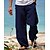 cheap Beach Pants-Men&#039;s High Waist Yoga Pants Wide Leg Pants Bottoms Quick Dry Navy White Black Yoga Pilates Dance Sports Activewear Micro-elastic Loose / Athletic / Casual / Athleisure