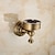 preiswerte Toilettenbürstenhalter-WC-Bürste mit Halter, Antik-Messing-Keramik, Wandmontage, gummierte WC-Bürste und Halter für Badezimmer