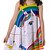 cheap Dresses-Kids Girls&#039; Dress Graphic Tank Dress Knee-length Dress Ruched Sleeveless Cute Dress 4-13 Years Multicolor