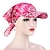 お買い得  レディース帽子-女性バンダナスカーフキャップ日焼け止めヘッジキャッププリントつば野球帽カラフルなサンシェードフード付きスカーフヘッドピースヘッドスカーフ野球帽