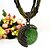 cheap Super Sale-Women&#039;s necklace Street Archaistic Necklaces Geometry / Red / Blue / Green / Fall / Winter