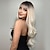 voordelige Synthetische trendy pruiken-haircube wigs trendy ombre grey white blonde wavy wigs long natural wave wigs with pony for white women barbiecore wigs