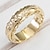 Χαμηλού Κόστους Δαχτυλίδια-Δαχτυλίδι Καθημερινά Κλασσικό Χρυσό Τριανταφυλλί Ασημί Χρυσό Χαλκός Απλός 1 τεμ / Γυναικεία