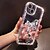 abordables Coques iPhone-téléphone Coque Pour iPhone 16 15 14 Pro Max Plus iPhone 16e iPhone 13 12 Pro Max Mini Coque Arrière Cristallin pour Femme Fille Bling Pailleté Brillant Antichoc Papillon Strass