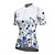 cheap Cycling Jerseys-21Grams Women&#039;s Cycling Jersey Short Sleeve Bike Jersey Top with 3 Rear Pockets Mountain Bike MTB Road Bike Cycling Breathable Quick Dry Moisture Wicking Reflective Strips White Green Yellow Floral