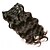 preiswerte Anklippbare Haarverlängerungen-Einclipsen Haarverlängerungen Remy Menschenhaar 7 Stück Packung Große Wellen Natürlich Haarverlängerungen