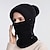 cheap Women&#039;s Hats-Winter Hats For Women Soft One-Piece Warm Mask Knitted Hat Thickened Lining Warm Beanies Female Cycling Cap