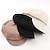 tanie Nakrycia głowy dla kobiet-Czapki damskie w nowym stylu jesień zima moda jednolity kolor czapki gazecie damskie ośmiokątne czapki!