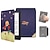 Χαμηλού Κόστους Kindle Θήκες / Καλύμματα-Δισκίο Θήκες Καλύμματα Για Amazon Kindle Paperwhite 6,8&#039;&#039; 11η Kindle 6&quot;(10th Gen-2019) Χερούλι Έξυπνη αυτόματη αφύπνιση / ύπνος Ανθεκτική σε πτώσεις Γραφική Νερά ξύλου Κινούμενα σχέδια 3D PU δέρμα