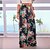 cheap Women&#039;s Pants-Women&#039;s Culottes Wide Leg Chinos Pants Trousers Green Pink Light Green Mid Waist Fashion Casual Weekend Side Pockets Print Micro-elastic Full Length Comfort Flower / Floral S M L XL / Loose Fit