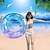 cheap Outdoor Fun &amp; Sports-Pool Floats Adults Float Glitter Starry Sky Pattern Swimming Ring with Handle Strong Buoyancy Inflatable Pool Tube Water Fun Toy for Swim