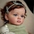 tanie Lalki niemowlaki-24 cal reborn baby doll wykończone reborn maluch dziewczyna lalka tutti ręcznie malowana lalka wysokiej jakości 3d skóry wiele warstw malowanie widoczne żyły