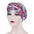 cheap Hats-Cotton Print Muslim Turban Scarf For Women Islamic Inner Hijab Caps Arab Wrap Head Scarves Femme Musulman Turbante Mujer
