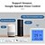 cheap Security Sensors-WIFI / ZigBee / Bluetooth Temperature Humidity Sensor iOS / Android for Free Standing