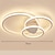 olcso Tompítható mennyezeti lámpák-55 cm-es szabályozható mennyezeti lámpa led fém modern stílusú divatos festéssel 220-240v